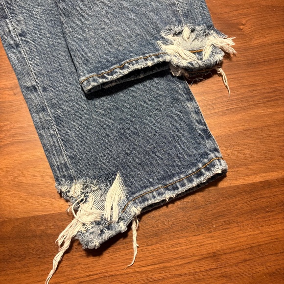 Agolde “Toni” distressed jeans - size 25 - Picture 10 of 10
